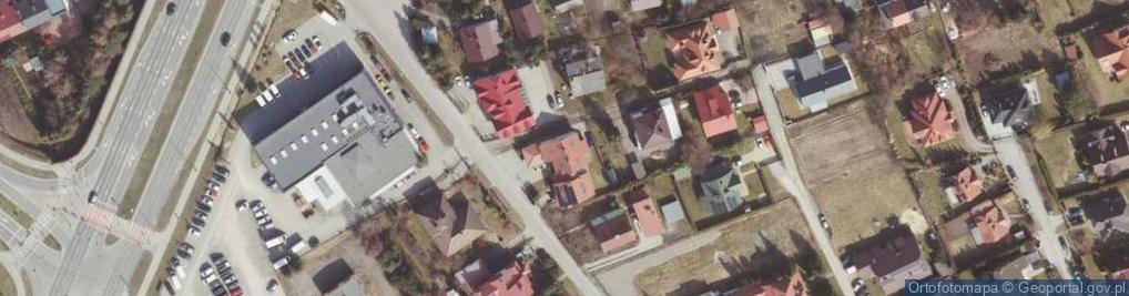 Zdjęcie satelitarne Powstańców Listopadowych ul.