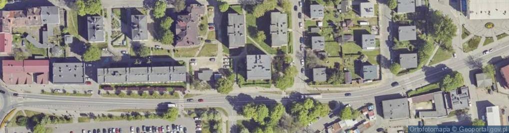 Zdjęcie satelitarne Pocztowa ul.