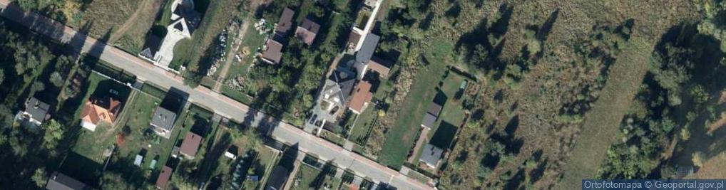 Zdjęcie satelitarne Ponurego ul.