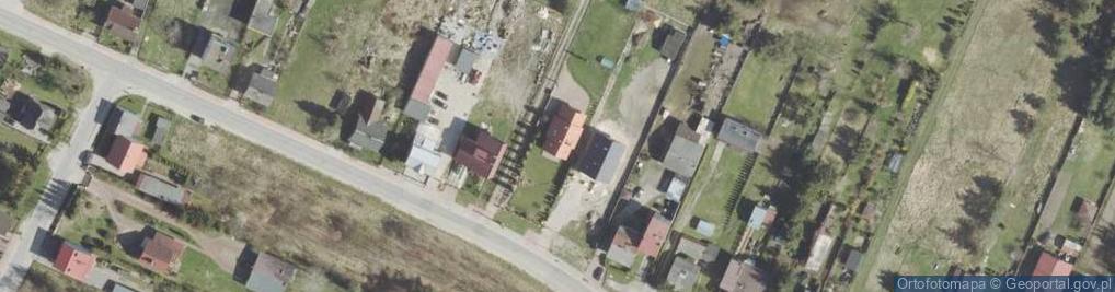 Zdjęcie satelitarne Ponurego ul.