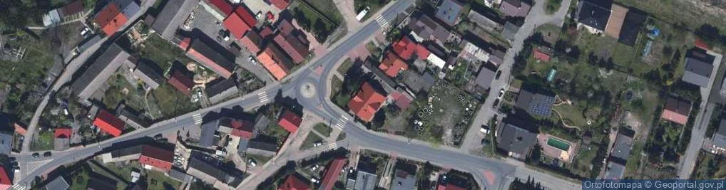 Zdjęcie satelitarne Powstańców Śląskich ul.