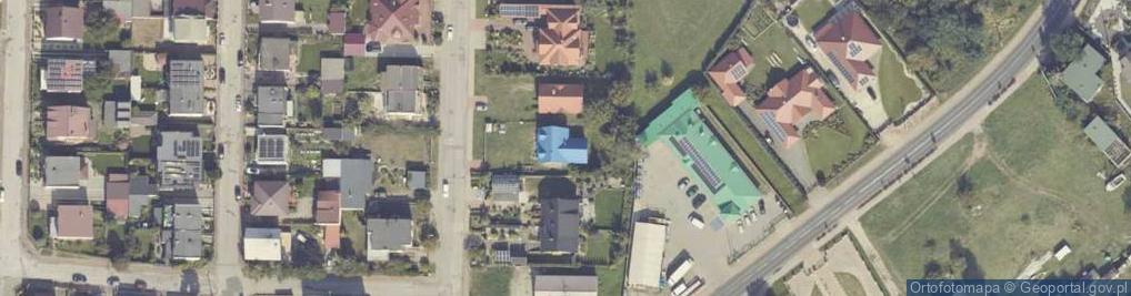 Zdjęcie satelitarne Powstańców Wielkopolskich ul.