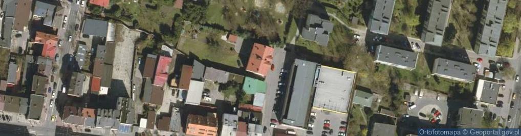 Zdjęcie satelitarne Poprzeczna ul.