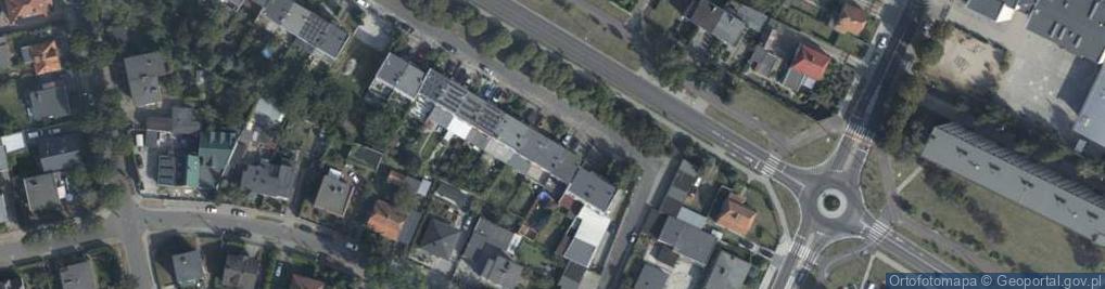 Zdjęcie satelitarne Poselska ul.