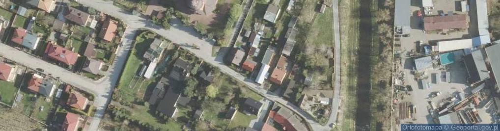 Zdjęcie satelitarne Podgórze ul.