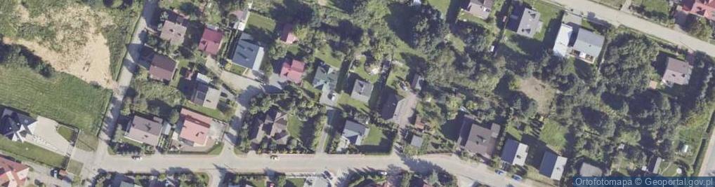 Zdjęcie satelitarne Ponurego, mjr. ul.