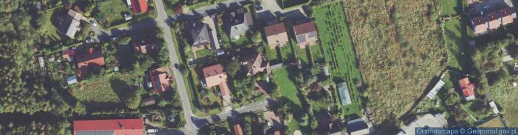 Zdjęcie satelitarne Polnych Traw ul.
