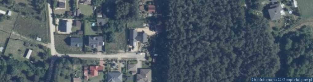 Zdjęcie satelitarne Pod Lasem ul.