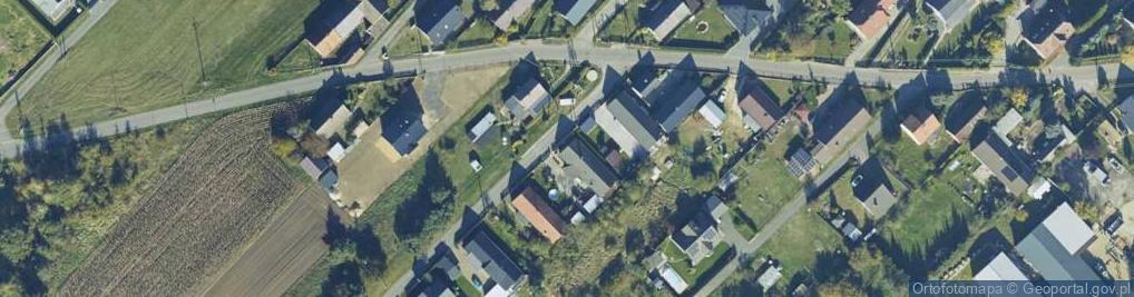 Zdjęcie satelitarne Poprzeczna ul.