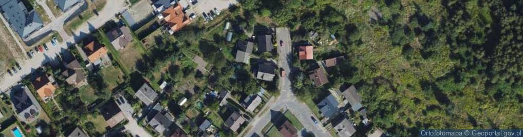 Zdjęcie satelitarne Poprzeczna ul.
