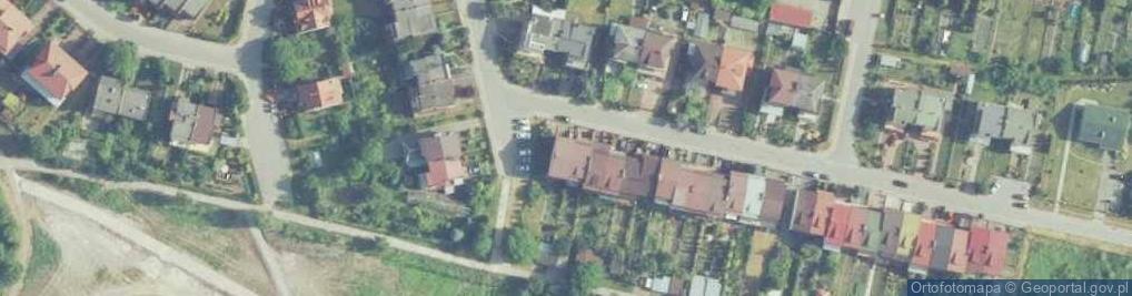 Zdjęcie satelitarne Powstańców Styczniowych ul.