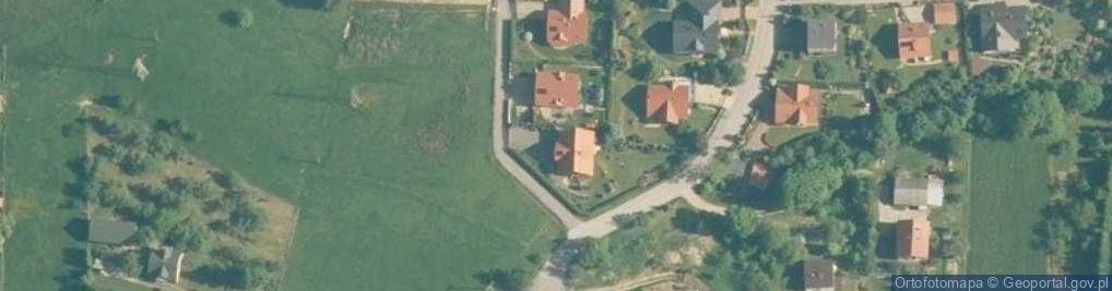 Zdjęcie satelitarne Pod Modrzewiami ul.