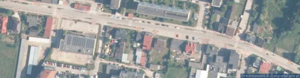 Zdjęcie satelitarne Powstańców 1863 r. ul.