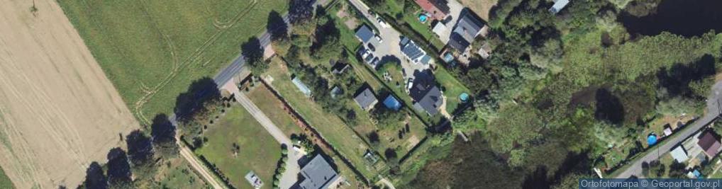 Zdjęcie satelitarne Polskiego Czerwonego Krzyża ul.