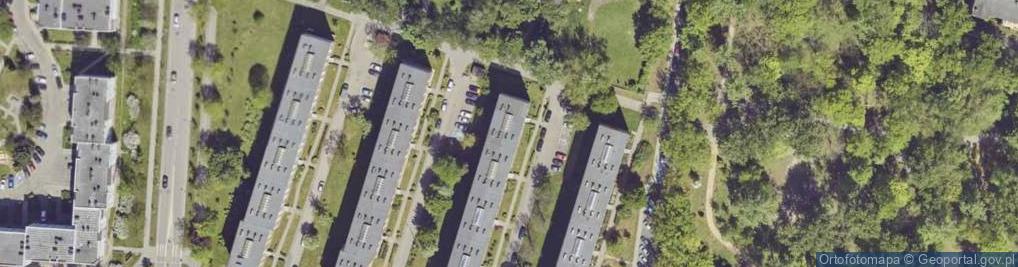Zdjęcie satelitarne Powstańców Śląskich ul.