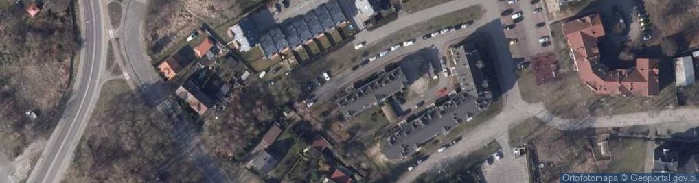 Zdjęcie satelitarne Porębskiego Kazimierza, wadm. ul.