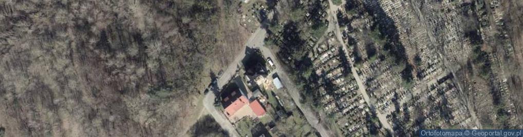 Zdjęcie satelitarne Poległych ul.