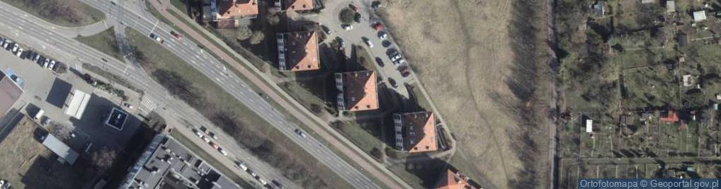 Zdjęcie satelitarne Polskich Marynarzy ul.