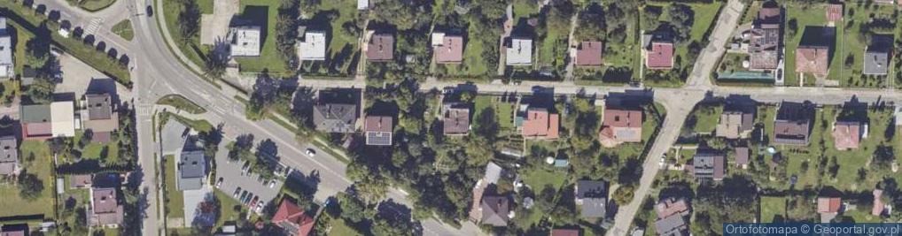 Zdjęcie satelitarne Powstańców Styczniowych ul.