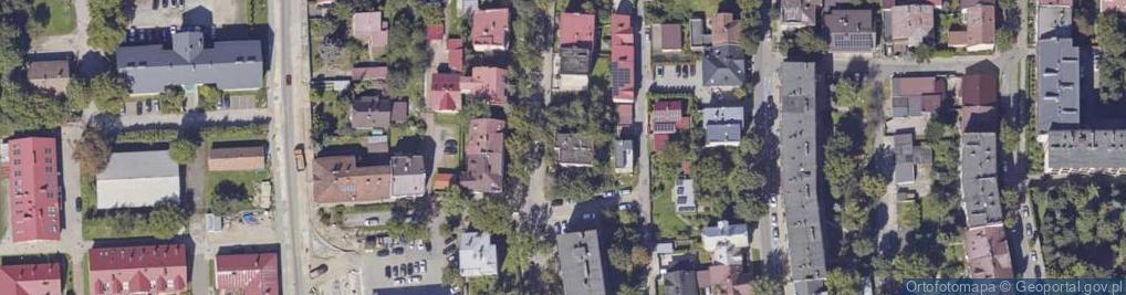 Zdjęcie satelitarne Powstańców Warszawy ul.