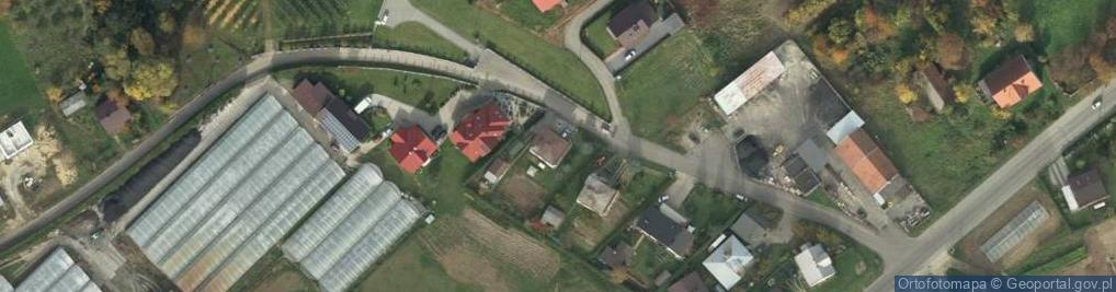 Zdjęcie satelitarne Pod Rachowem ul.