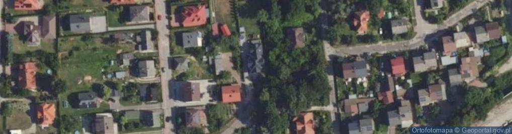 Zdjęcie satelitarne Poprzeczna ul.
