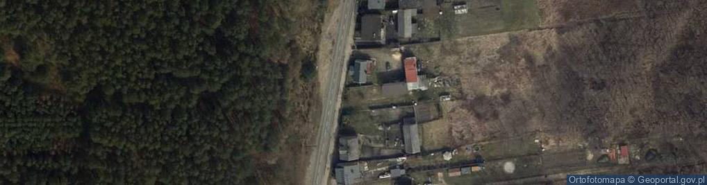Zdjęcie satelitarne Pod Grotami ul.