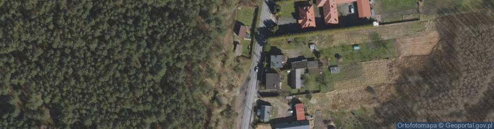 Zdjęcie satelitarne Pod Grotami ul.