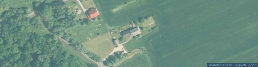 Zdjęcie satelitarne Podstawie ul.