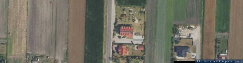 Zdjęcie satelitarne Poprzeczna ul.
