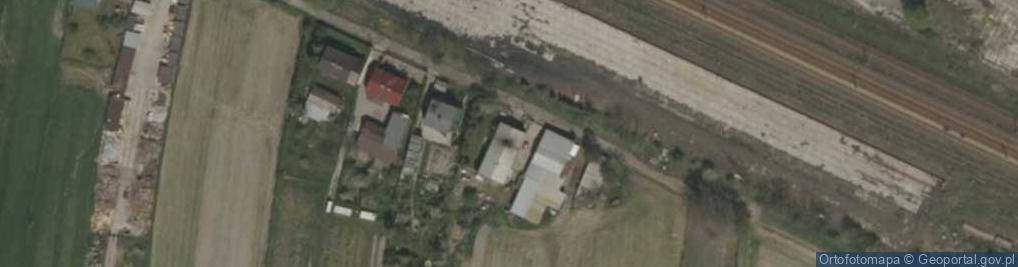Zdjęcie satelitarne Poddworcowa ul.