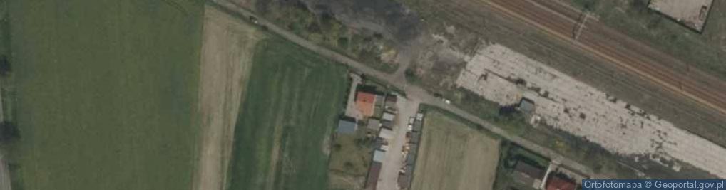 Zdjęcie satelitarne Poddworcowa ul.