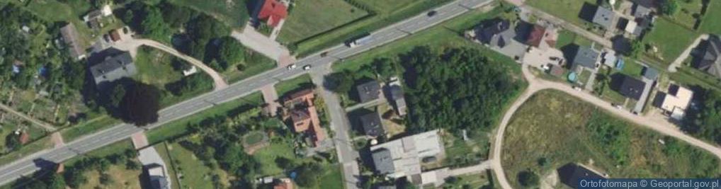 Zdjęcie satelitarne Poprzeczna ul.