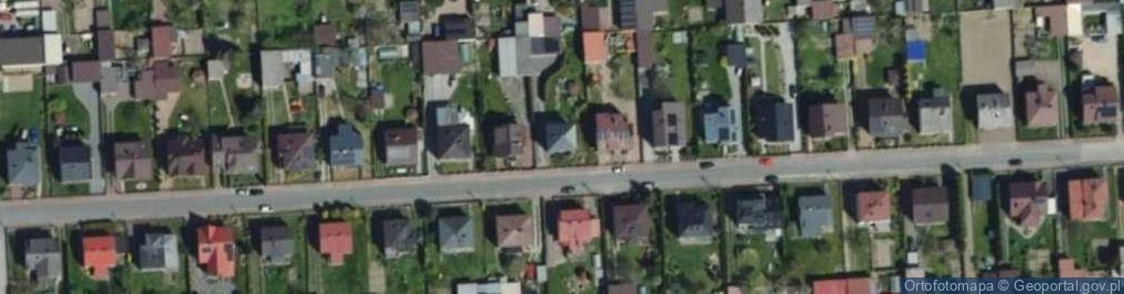 Zdjęcie satelitarne Północna ul.