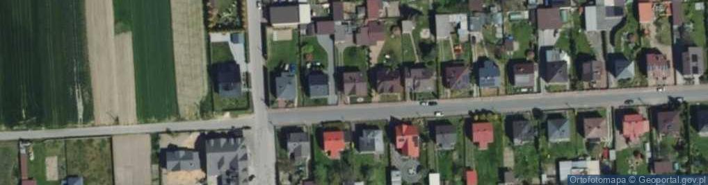 Zdjęcie satelitarne Północna ul.