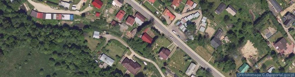 Zdjęcie satelitarne Polskiego Czerwonego Krzyża ul.