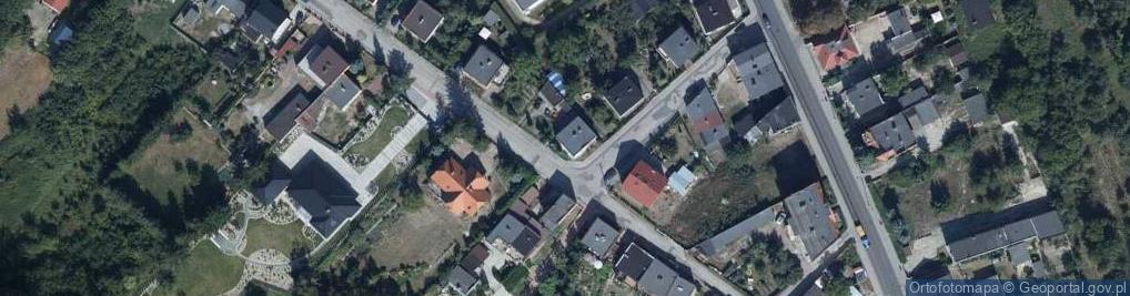 Zdjęcie satelitarne Podzamcze ul.