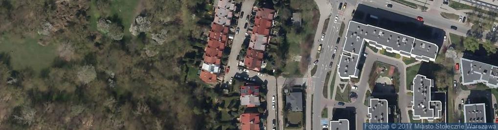 Zdjęcie satelitarne Pod Kopcem ul.