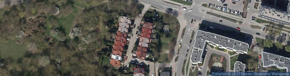 Zdjęcie satelitarne Pod Kopcem ul.