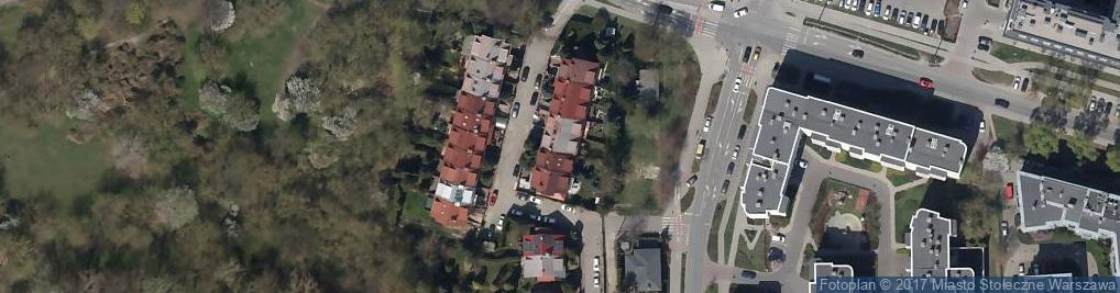 Zdjęcie satelitarne Pod Kopcem ul.
