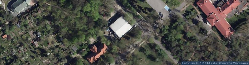 Zdjęcie satelitarne Pontonierów ul.