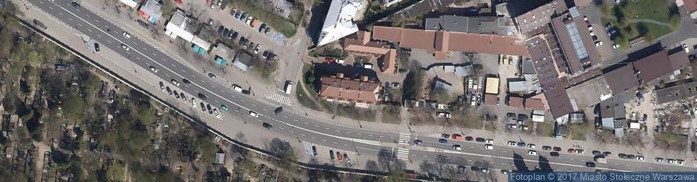 Zdjęcie satelitarne Powązkowska ul.