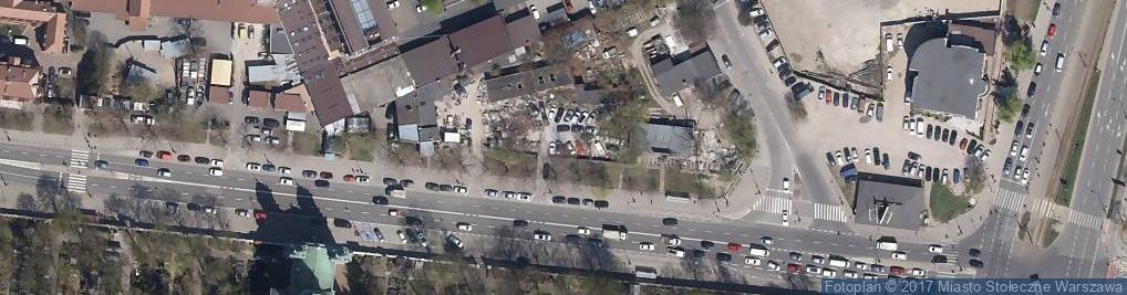 Zdjęcie satelitarne Powązkowska ul.