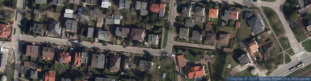 Zdjęcie satelitarne Potażowa ul.