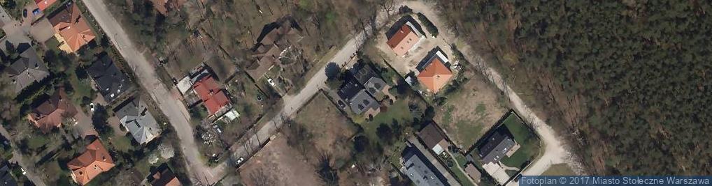 Zdjęcie satelitarne Podróżnicza ul.