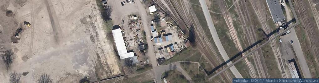 Zdjęcie satelitarne Pożarowa ul.