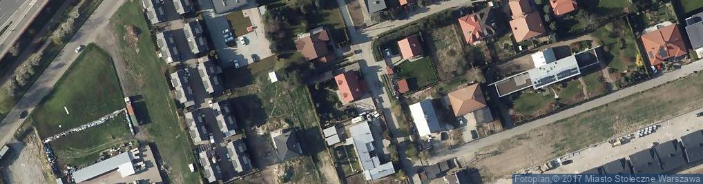 Zdjęcie satelitarne Poprawna ul.