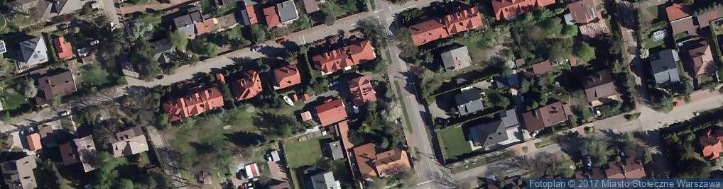 Zdjęcie satelitarne Potockich ul.