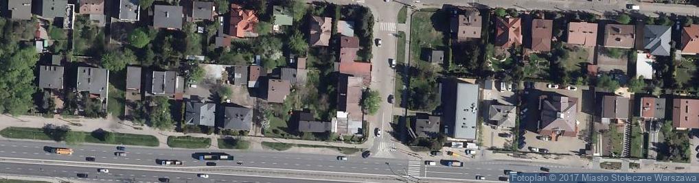 Zdjęcie satelitarne Potockich ul.