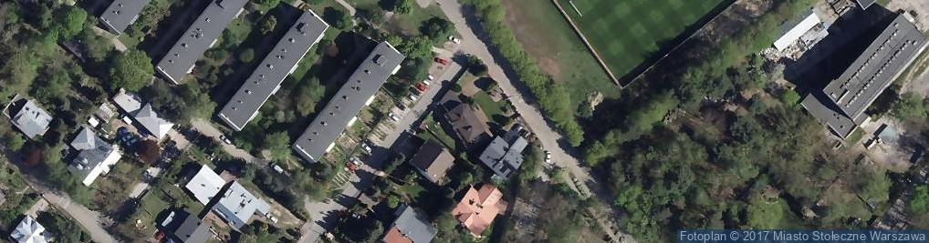 Zdjęcie satelitarne Pożaryskiego Mieczysława ul.